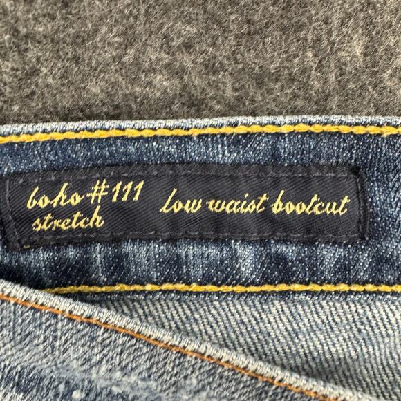 CITIZENS OF HUMANITY Blue‎ Denim Jeans Womens 28 Boho #111 Bootcut Low-Rise - Picture 3 of 10